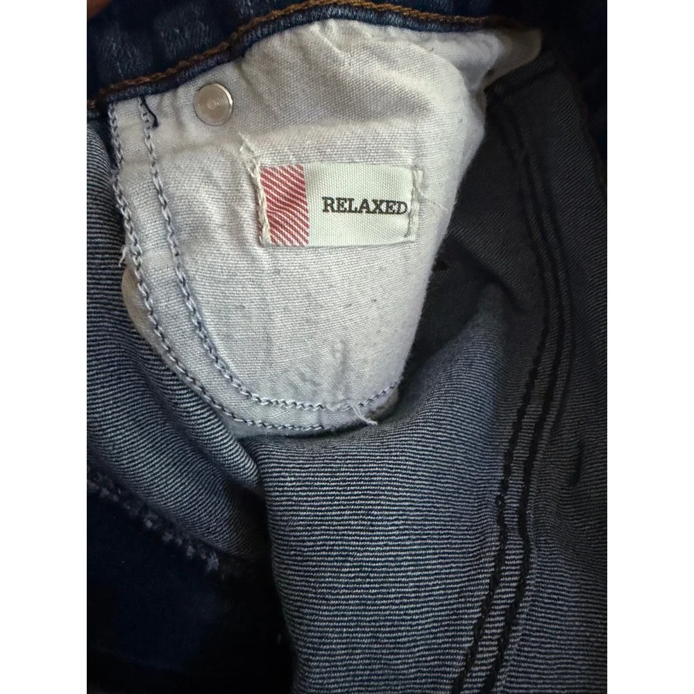Dickies Mens Jeans Size Relaxed Fit 36x34 Medium Wash Blue Denim Pockets